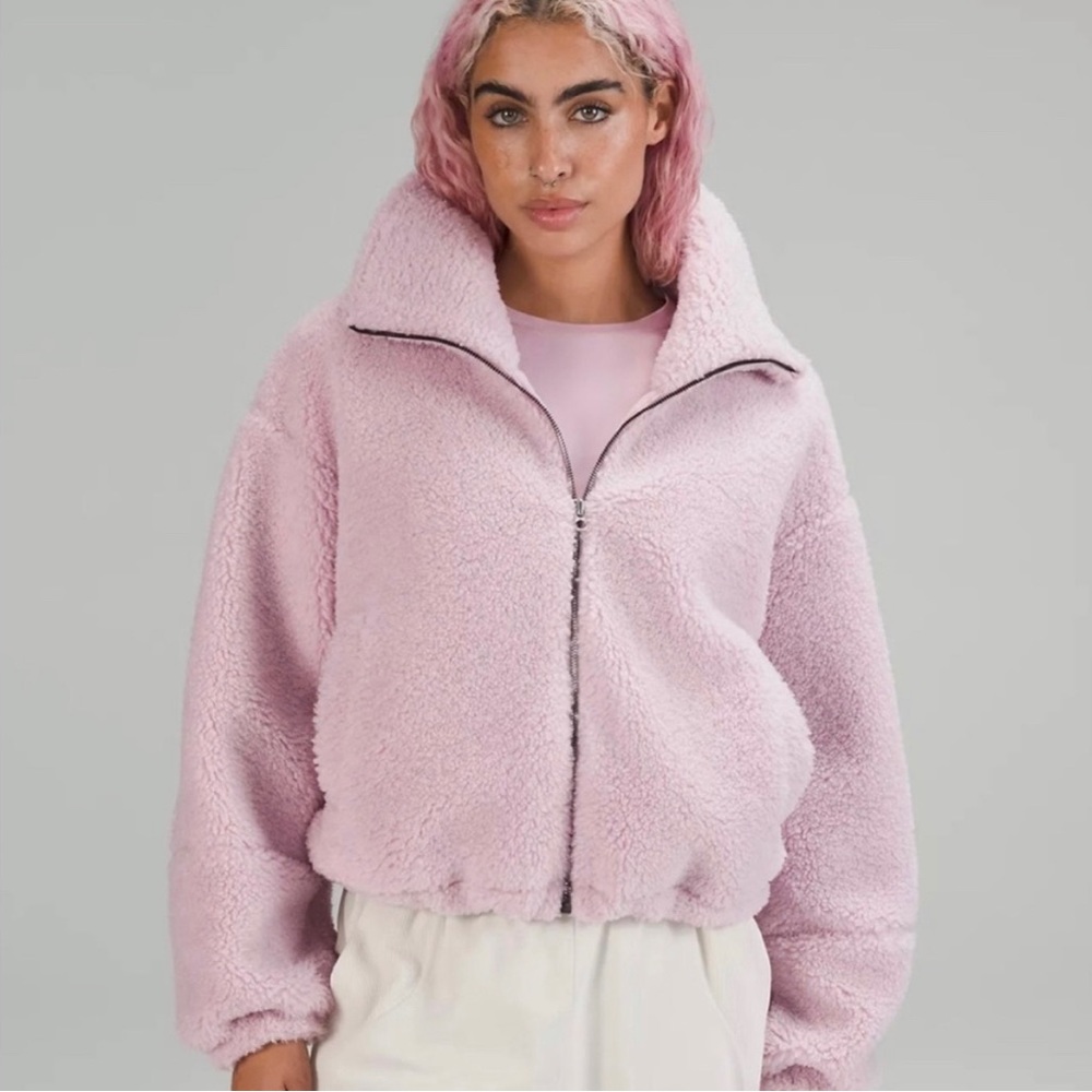 Lululemon Cinchable Fleece Zip-Up
